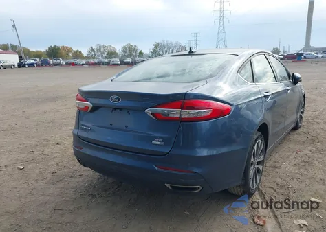 2019 Ford Fusion Se from USA, damaged, VIN 3FA6P0T91KR231174